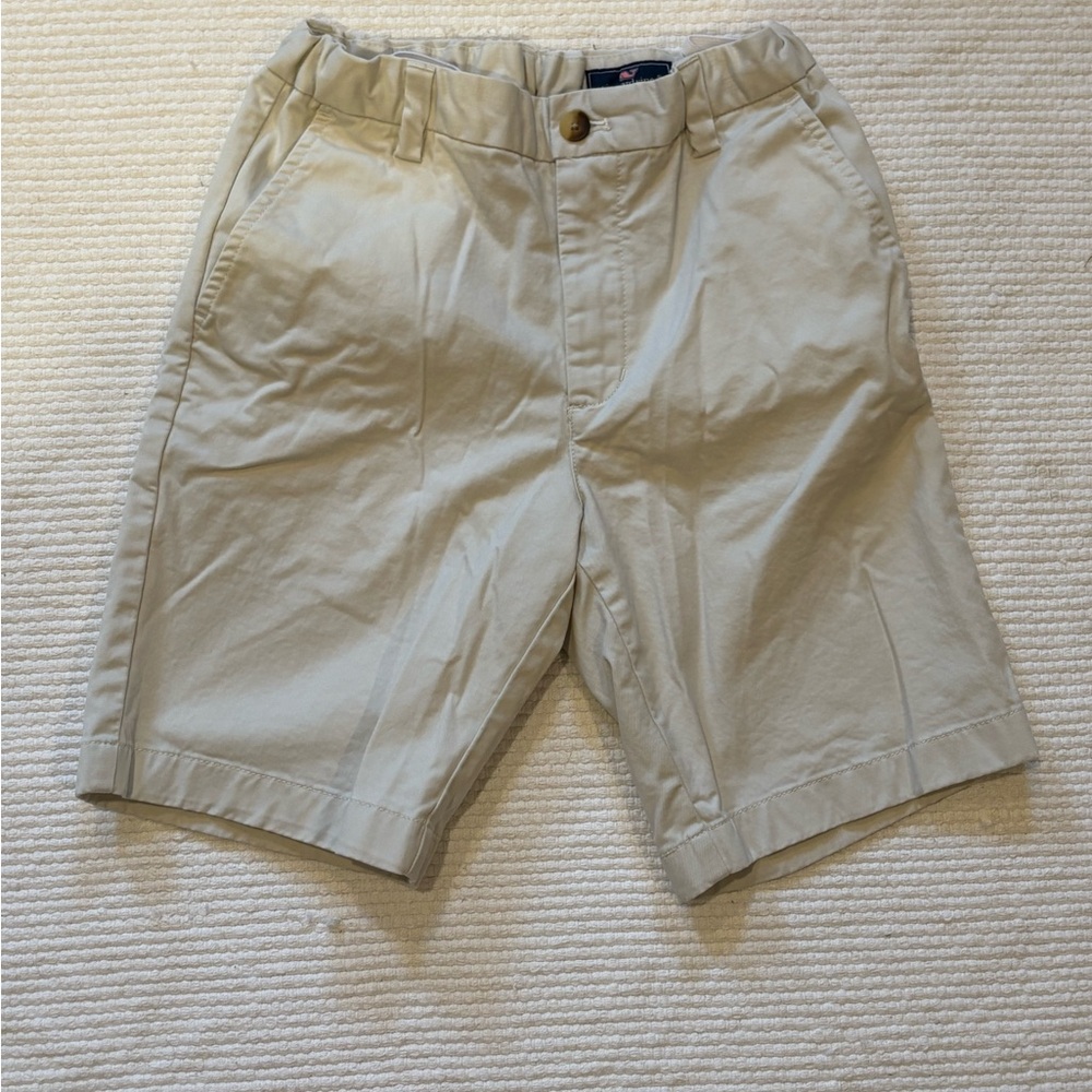 Vineyard Vines Boy’s Cotton Classic Tan Shorts